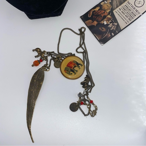 Vintage Natalie Ness Pendant Necklace Australia 30” in￼ - Picture 6 of 6